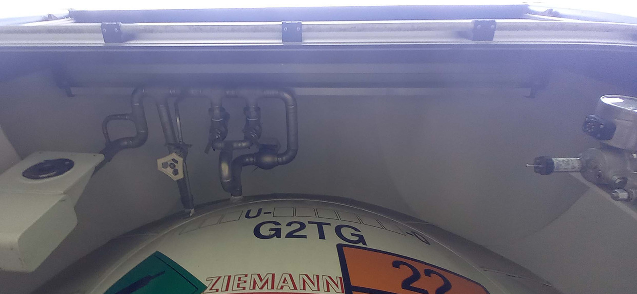 Tartályos félpótkocsi Ziemann LNG Methan Gas Cryogenic tank container 40ft tank: 7 kép.