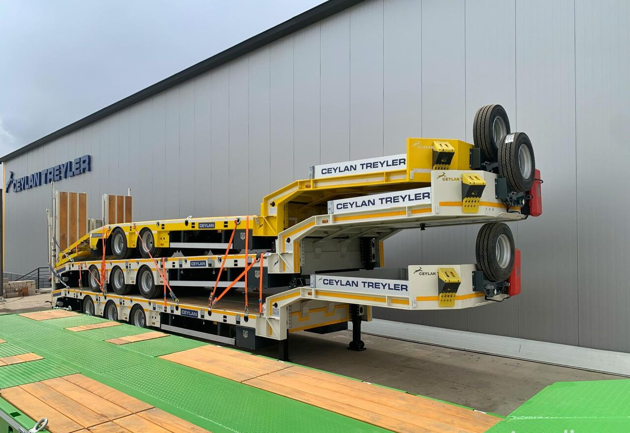 CEYLAN 2 AXLES STANDART & EXTENDABLE LOWBED - Félpótkocsi mélybölcsős: 5 kép. CEYLAN 2 AXLES STANDART & EXTENDABLE LOWBED - Félpótkocsi mélybölcsős: 5 kép.