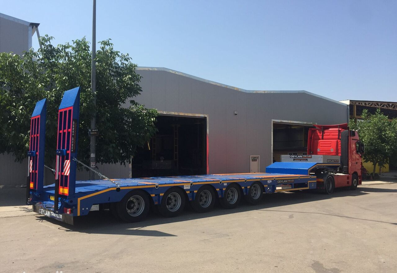 CEYLAN 3 AXLES STANDART & EXTENDABLE LOWBED - Félpótkocsi mélybölcsős: 4 kép. CEYLAN 3 AXLES STANDART & EXTENDABLE LOWBED - Félpótkocsi mélybölcsős: 4 kép.