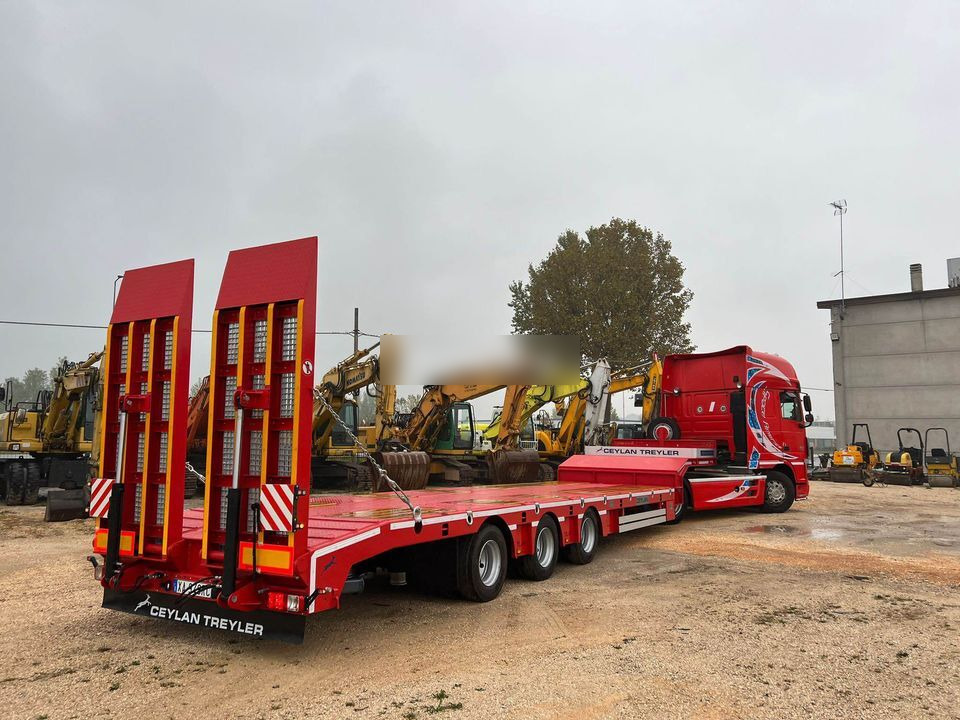 CEYLAN 3 AXLES STANDART & EXTENDABLE LOWBED - Félpótkocsi mélybölcsős: 1 kép. CEYLAN 3 AXLES STANDART & EXTENDABLE LOWBED - Félpótkocsi mélybölcsős: 1 kép.