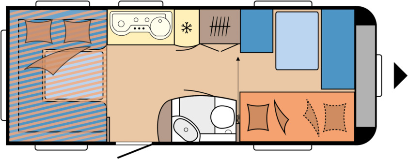 DE LUXE 515 UHK - Lakókocsi: 1 kép. DE LUXE 515 UHK - Lakókocsi: 1 kép.