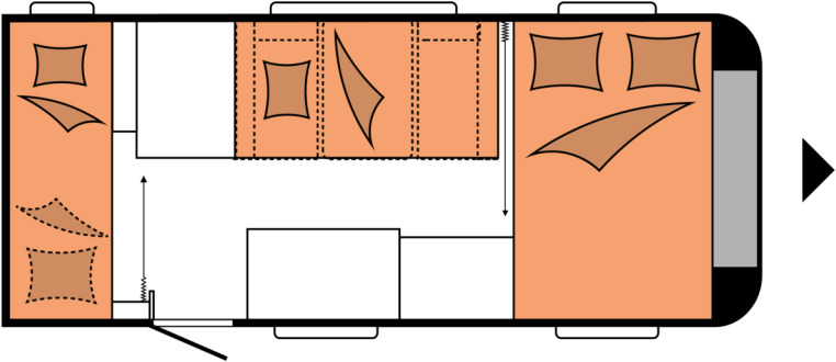 ONTOUR 470 KMF - Lakókocsi: 2 kép. ONTOUR 470 KMF - Lakókocsi: 2 kép.