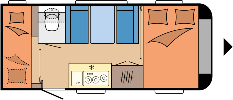 ONTOUR 470 KMF - Lakókocsi: 1 kép. ONTOUR 470 KMF - Lakókocsi: 1 kép.