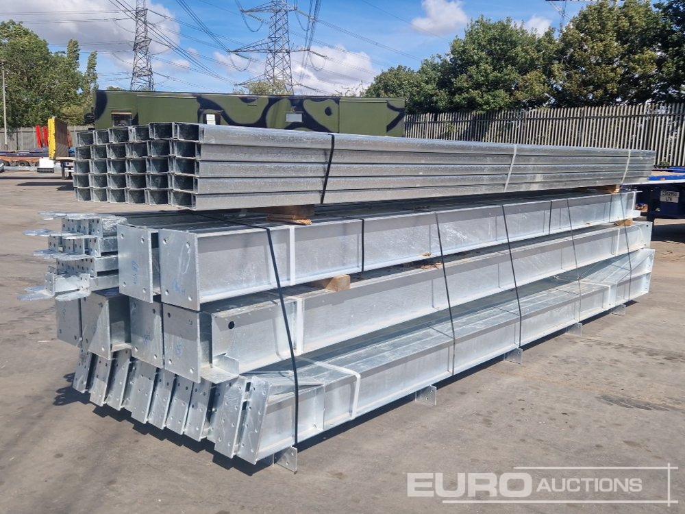 100' x 40' x 20' Galvanised Steel Frame Building - Konténerház: 3 kép. 100' x 40' x 20' Galvanised Steel Frame Building - Konténerház: 3 kép.