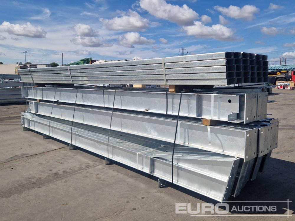 100' x 40' x 20' Galvanised Steel Frame Building - Konténerház: 5 kép. 100' x 40' x 20' Galvanised Steel Frame Building - Konténerház: 5 kép.