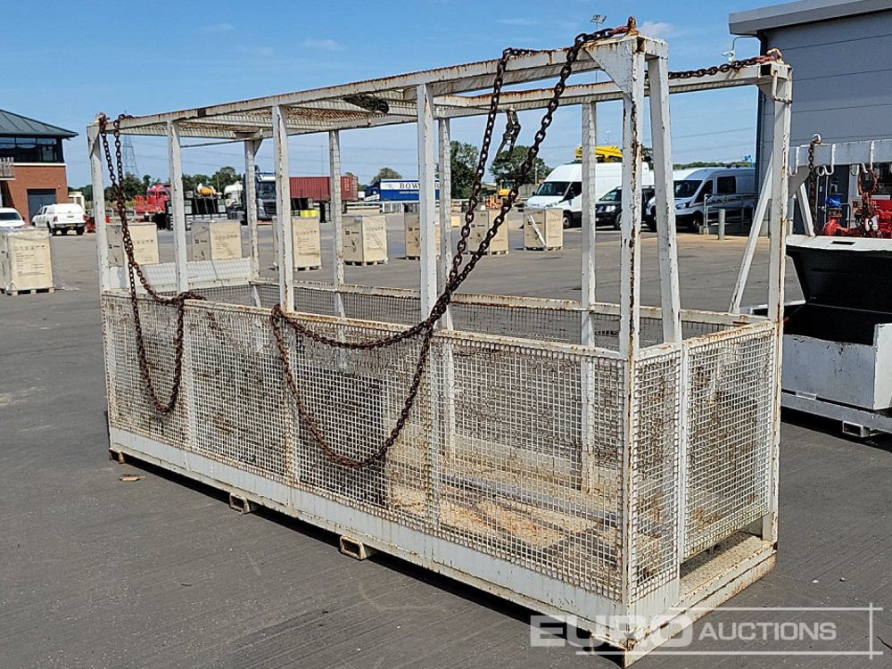 13' x 4' Man Basket to suit Crane/Forks - Építőipari berendezések: 1 kép. 13' x 4' Man Basket to suit Crane/Forks - Építőipari berendezések: 1 kép.