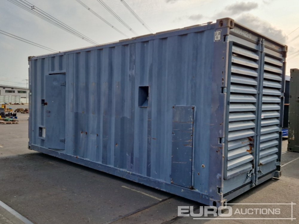 1375kVA Containerised Generator, V16 Cummins Engine - Áramfejlesztő: 3 kép. 1375kVA Containerised Generator, V16 Cummins Engine - Áramfejlesztő: 3 kép.
