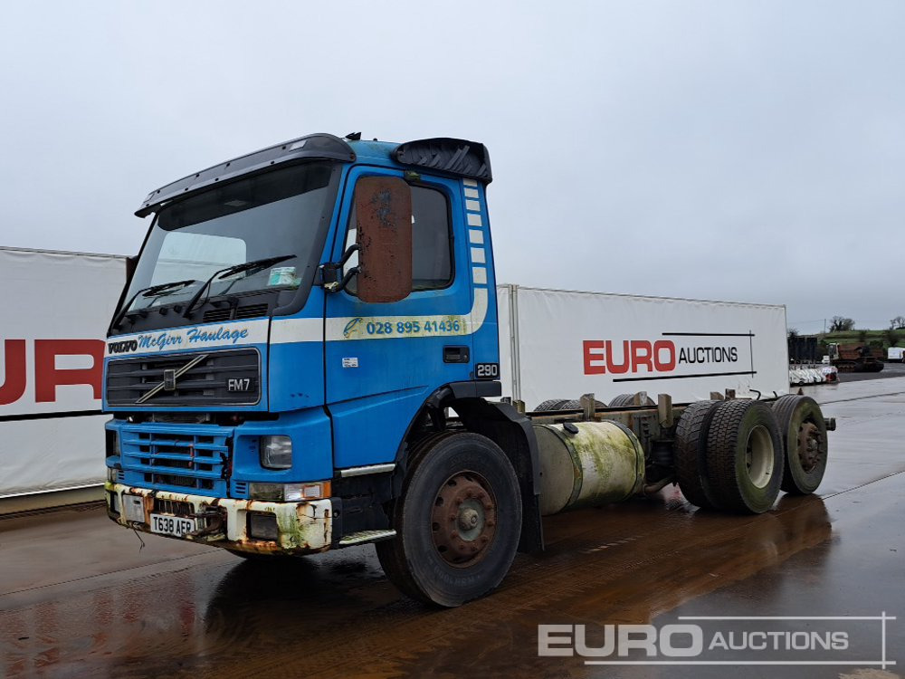 1999 Volvo FM7-290 - Alvaz teherautó: 1 kép. 1999 Volvo FM7-290 - Alvaz teherautó: 1 kép.
