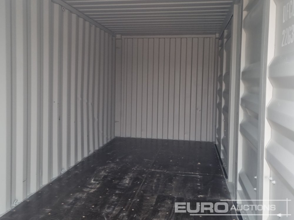 Tengeri konténer 20' x 8' Container, 2 Side Doors, 1 End Door (Cannot Be Reconsigned): 10 kép.