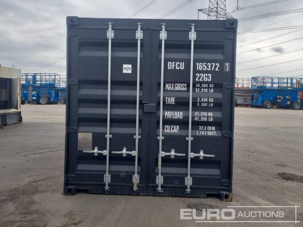 Tengeri konténer 20' x 8' Container, 2 Side Doors, 1 End Door (Cannot Be Reconsigned): 8 kép.