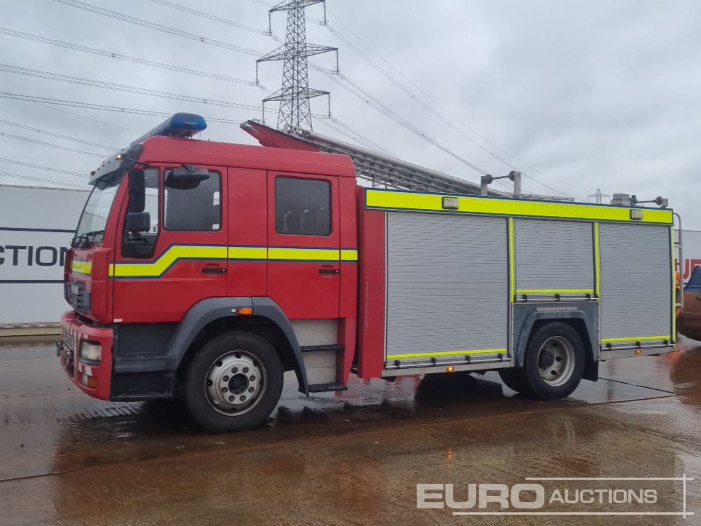2002 MAN 4x2 Fire Engine, Automatic Gearbox - Tűzoltóautó: 1 kép. 2002 MAN 4x2 Fire Engine, Automatic Gearbox - Tűzoltóautó: 1 kép.