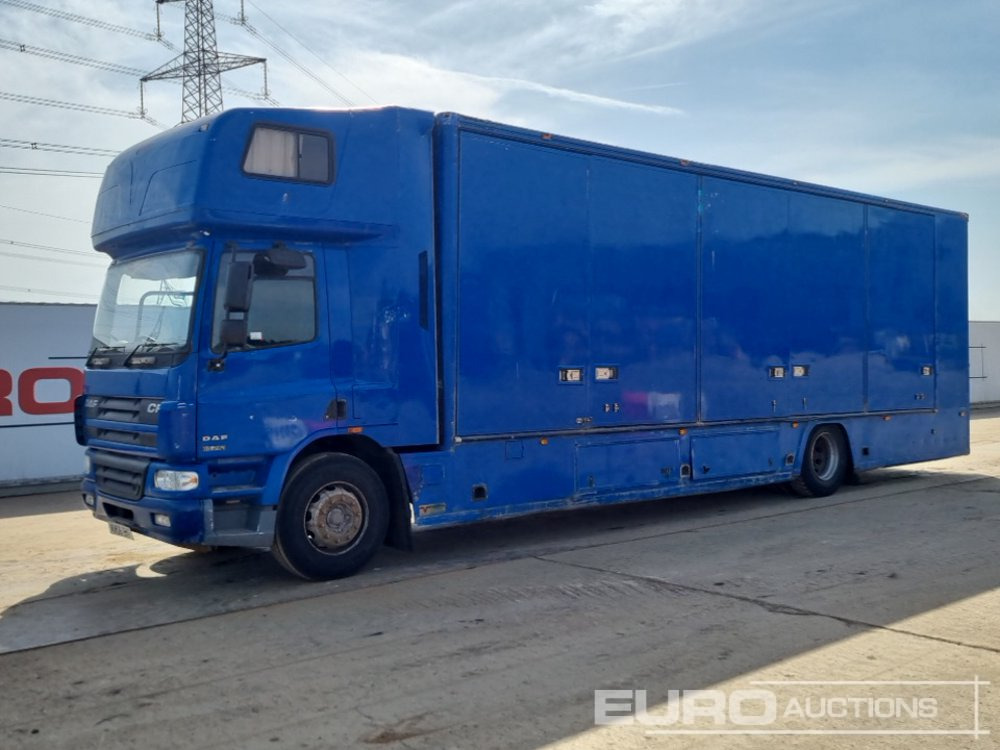 2006 DAF CF65.250 - Dobozos felépítményű teherautó: 1 kép. 2006 DAF CF65.250 - Dobozos felépítményű teherautó: 1 kép.