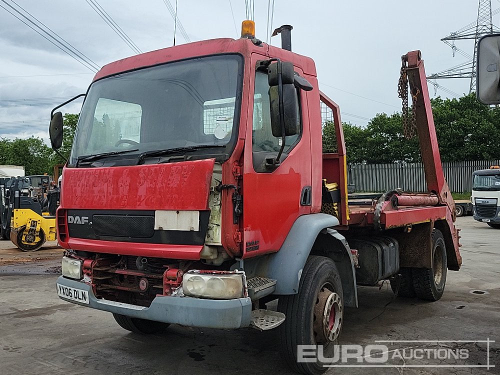 2006 DAF LF55.220 - Konténerszállító: 1 kép. 2006 DAF LF55.220 - Konténerszállító: 1 kép.