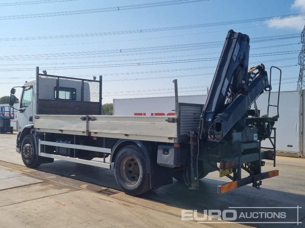 2006 DAF LF55.220 - Platós teherautó: 3 kép. 2006 DAF LF55.220 - Platós teherautó: 3 kép.