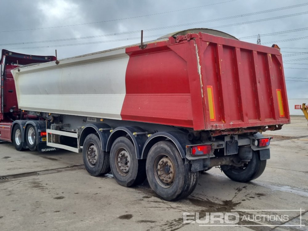2007 Benalu Tri Axle Bulk Tipping Trailer - Félpótkocsi billenőplatós: 3 kép. 2007 Benalu Tri Axle Bulk Tipping Trailer - Félpótkocsi billenőplatós: 3 kép.