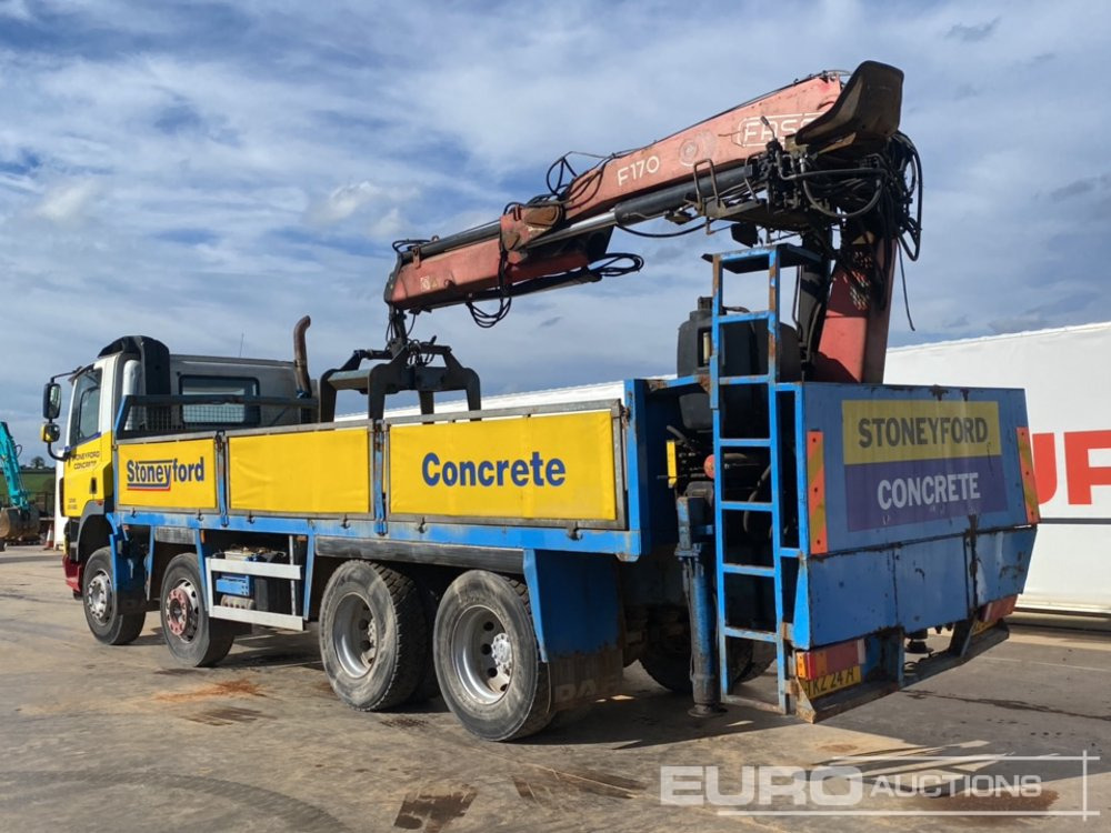 2007 DAF CF - Platós teherautó: 3 kép. 2007 DAF CF - Platós teherautó: 3 kép.