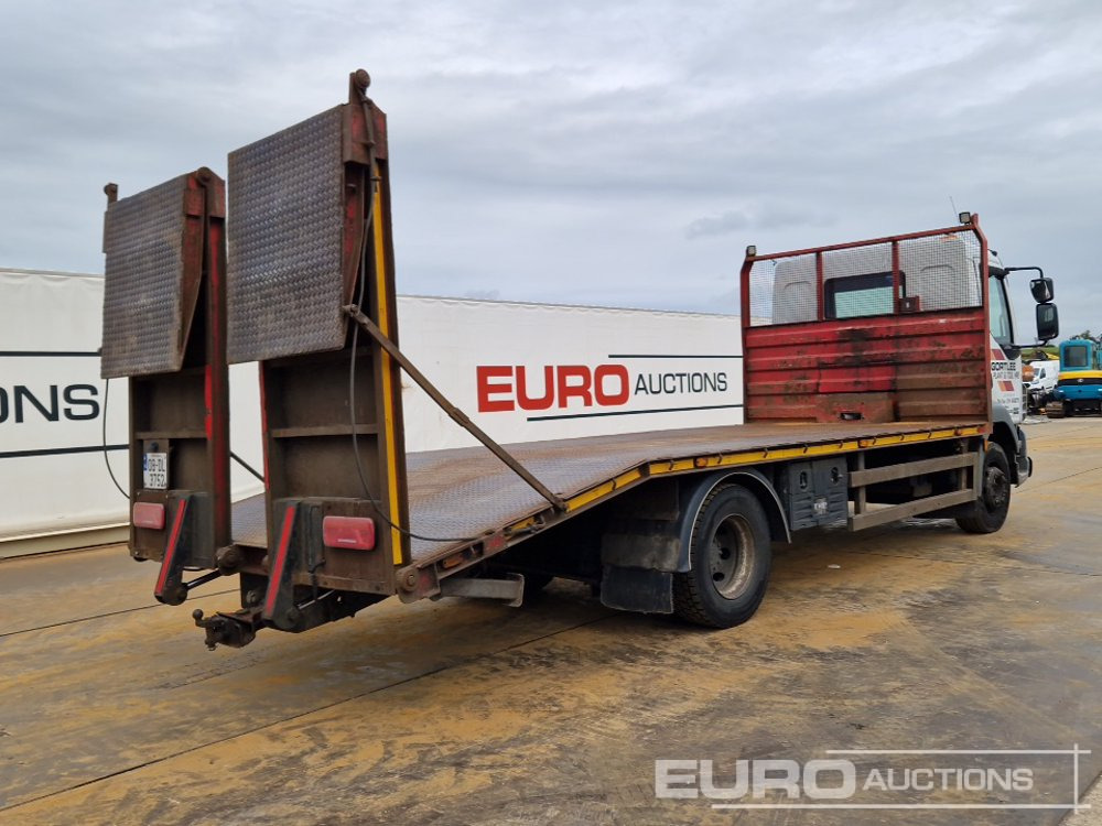 2008 DAF LF55-220 - Platós teherautó: 5 kép. 2008 DAF LF55-220 - Platós teherautó: 5 kép.
