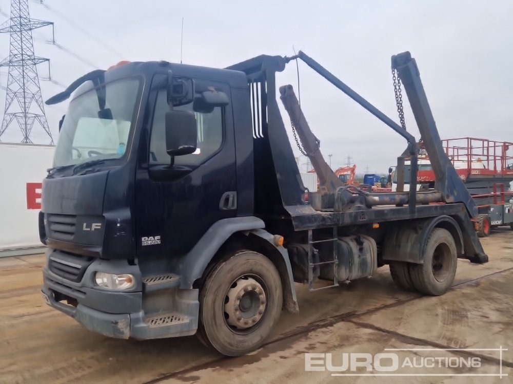 2008 DAF LF55.220 - Konténerszállító: 1 kép. 2008 DAF LF55.220 - Konténerszállító: 1 kép.
