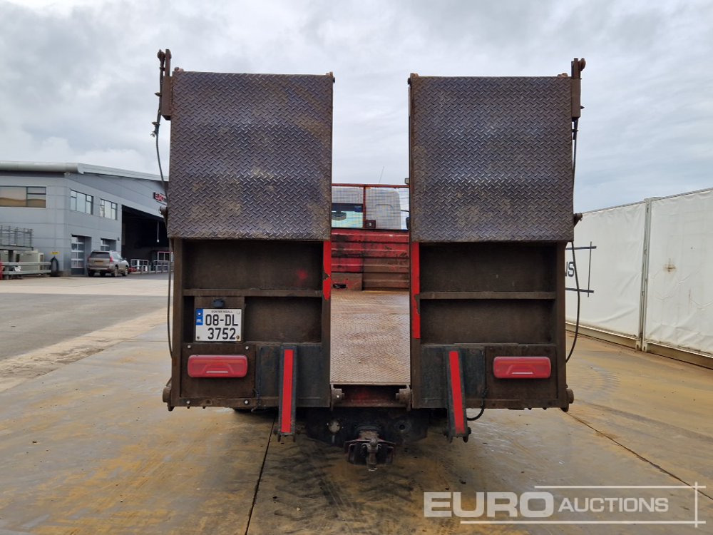 2008 DAF LF55-220 - Platós teherautó: 4 kép. 2008 DAF LF55-220 - Platós teherautó: 4 kép.
