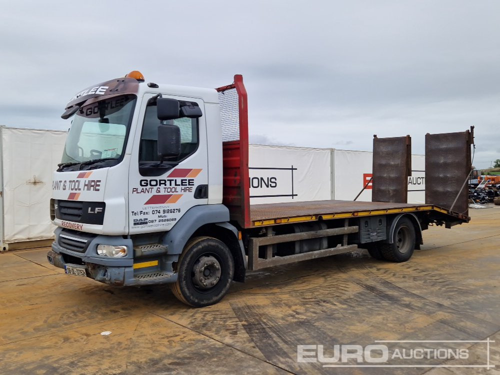 2008 DAF LF55-220 - Platós teherautó: 1 kép. 2008 DAF LF55-220 - Platós teherautó: 1 kép.