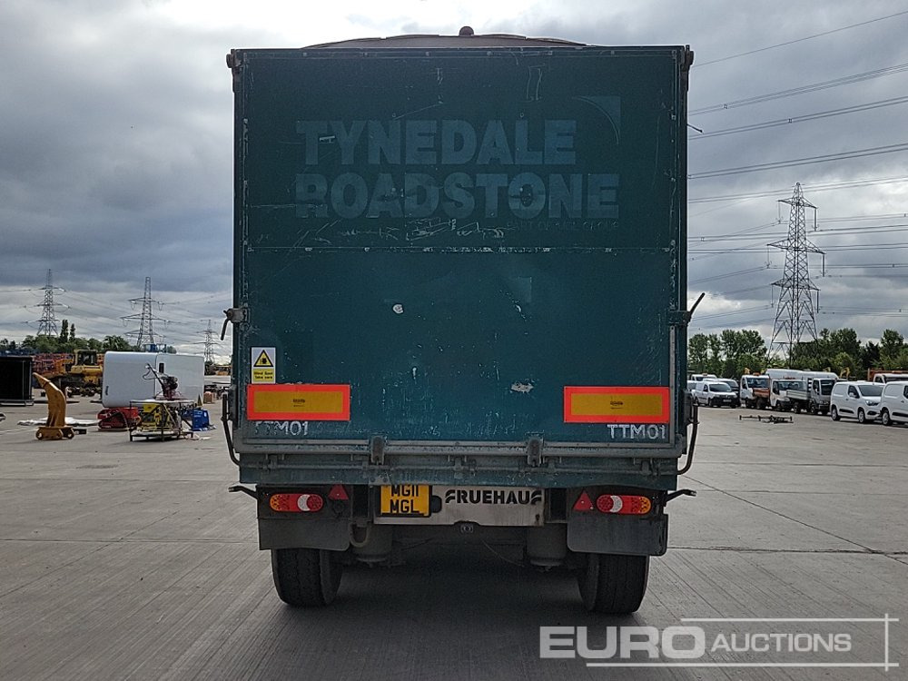 2008 Fruehauf Tri Axle Tipping Trailer, Easy Sheet - Félpótkocsi billenőplatós: 4 kép. 2008 Fruehauf Tri Axle Tipping Trailer, Easy Sheet - Félpótkocsi billenőplatós: 4 kép.