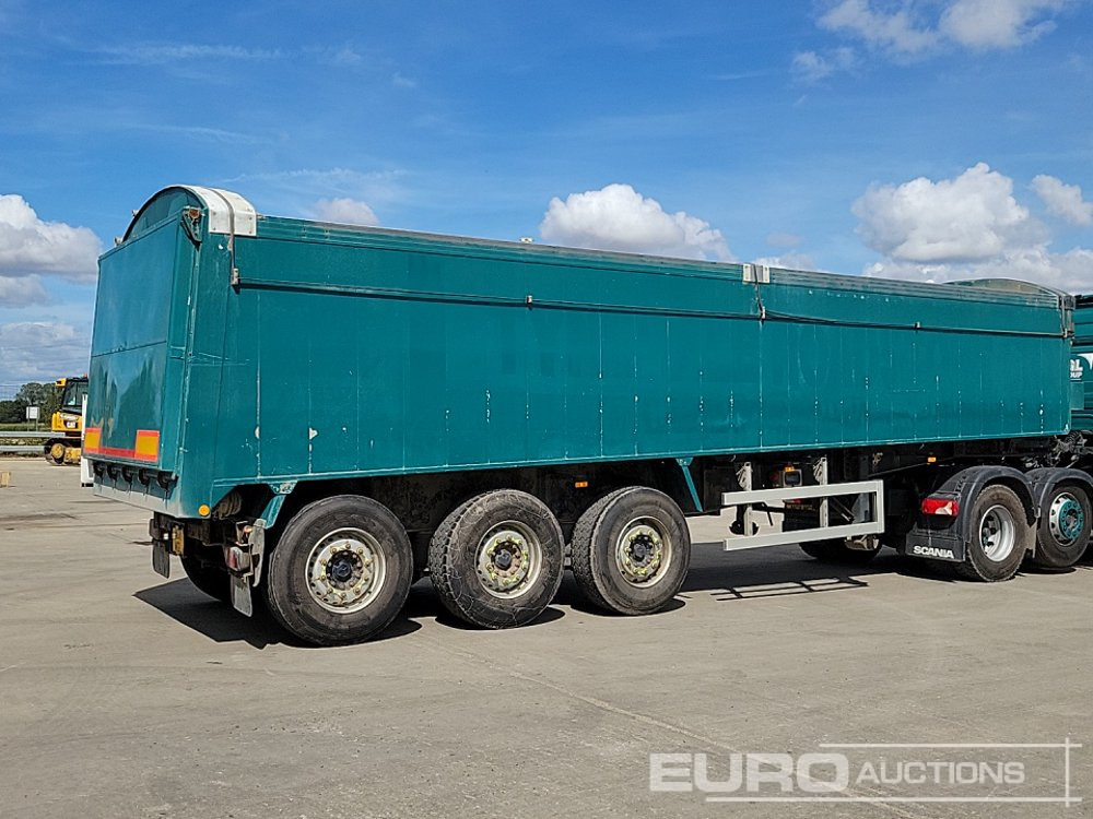 2009 SDC Trailer Tri Axle Tipping Trailer, Easy Sheet - Félpótkocsi billenőplatós: 5 kép. 2009 SDC Trailer Tri Axle Tipping Trailer, Easy Sheet - Félpótkocsi billenőplatós: 5 kép.