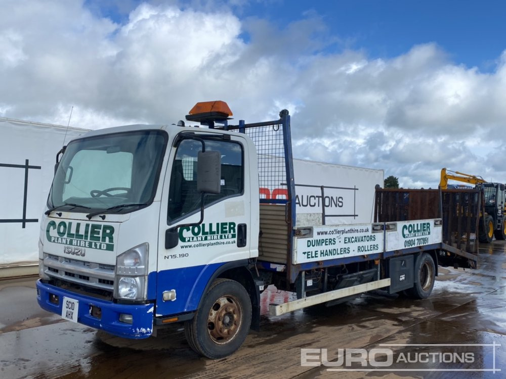 2010 Isuzu N75 - Platós teherautó: 1 kép. 2010 Isuzu N75 - Platós teherautó: 1 kép.