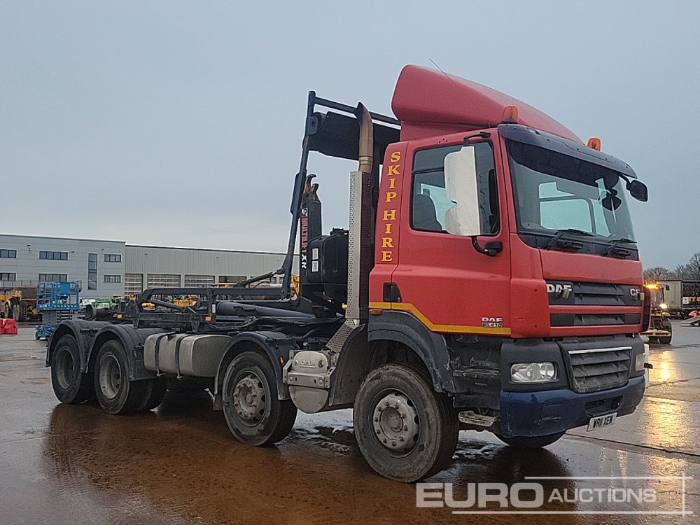 Horgos rakodó teherautó 2011 DAF 85CF-410: 7 kép.