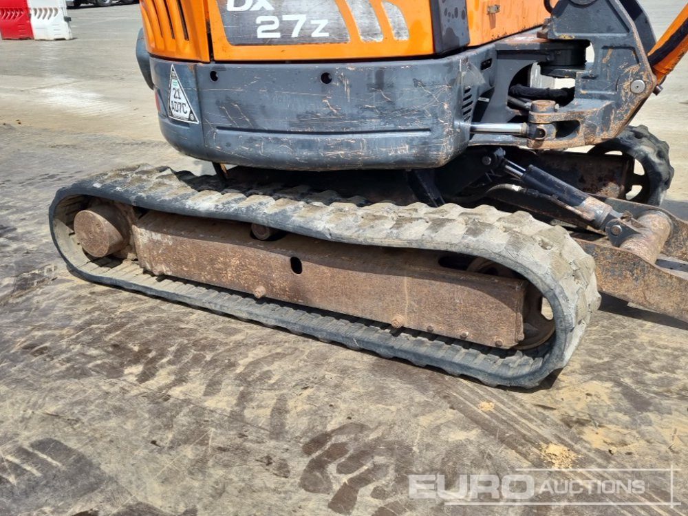Minikotró 2011 Doosan DX27Z: 20 kép.