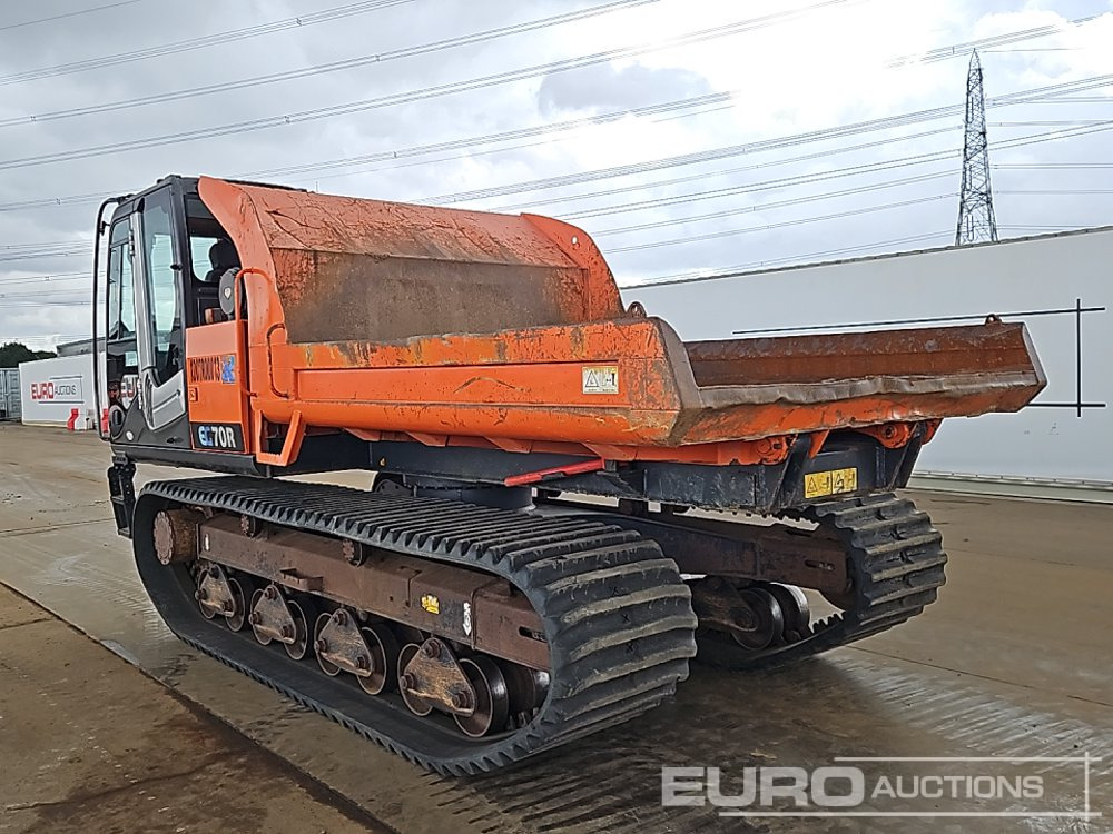 2011 Hitachi EG70R-3 - Lánctalpas dömper: 3 kép. 2011 Hitachi EG70R-3 - Lánctalpas dömper: 3 kép.