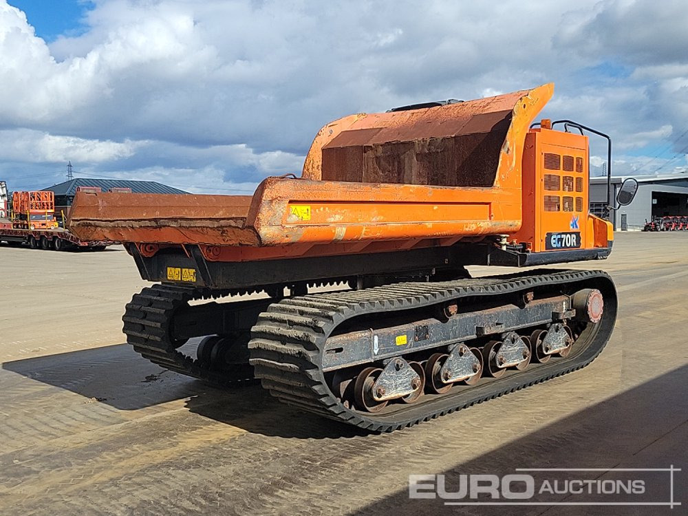 2011 Hitachi EG70R-3 - Lánctalpas dömper: 5 kép. 2011 Hitachi EG70R-3 - Lánctalpas dömper: 5 kép.