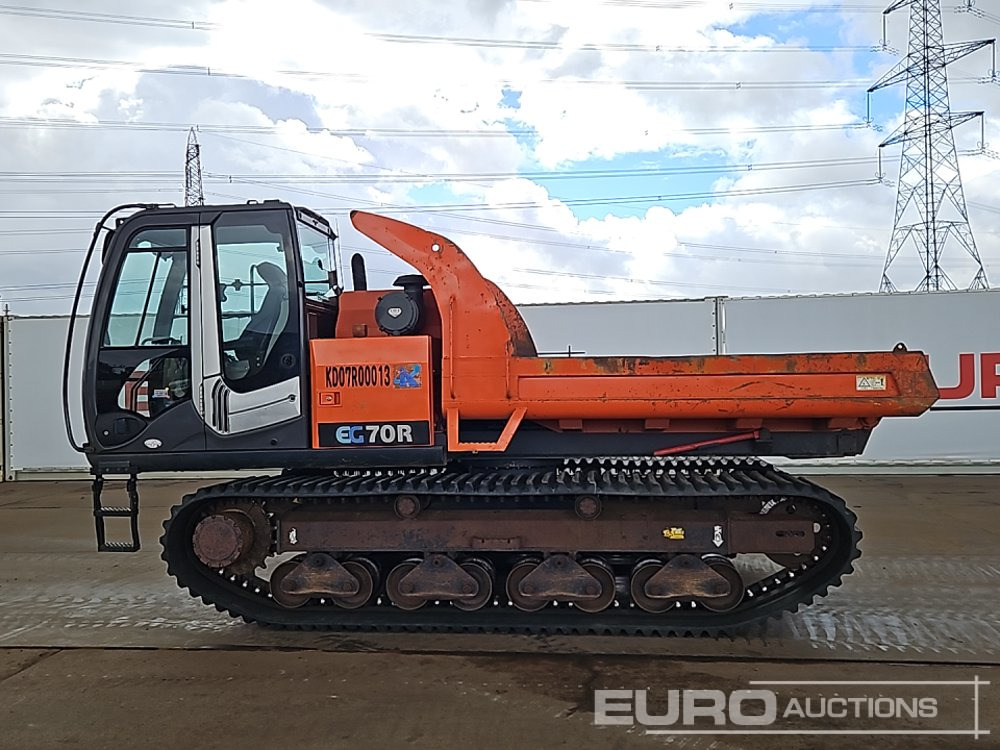 2011 Hitachi EG70R-3 - Lánctalpas dömper: 2 kép. 2011 Hitachi EG70R-3 - Lánctalpas dömper: 2 kép.