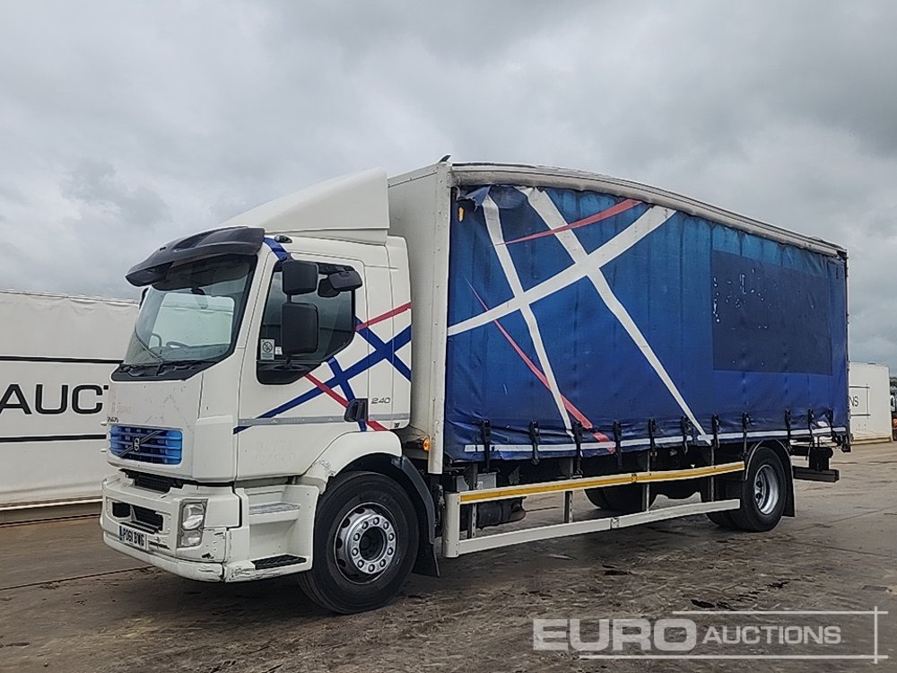 2011 Volvo 240 - Ponyvás teherautó: 1 kép. 2011 Volvo 240 - Ponyvás teherautó: 1 kép.