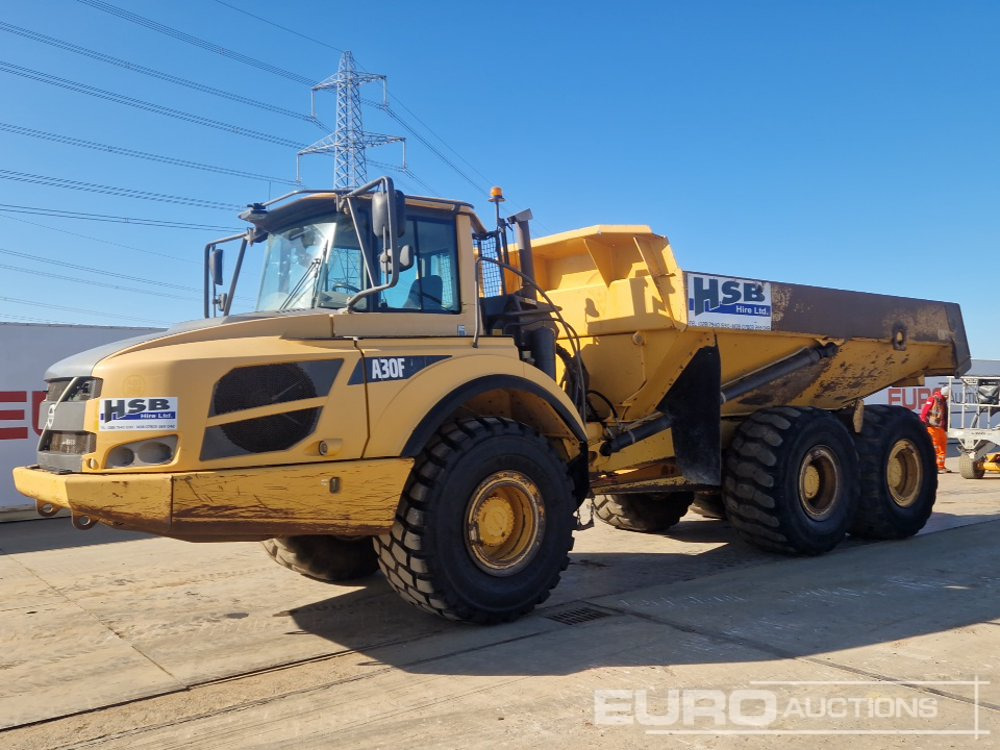2011 Volvo A30F - Csuklós dömper: 1 kép. 2011 Volvo A30F - Csuklós dömper: 1 kép.