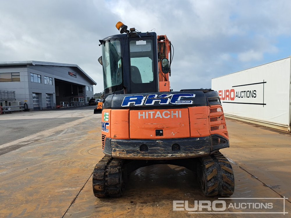 2012 Hitachi ZX60USB-3 CLR - Minikotró: 4 kép. 2012 Hitachi ZX60USB-3 CLR - Minikotró: 4 kép.