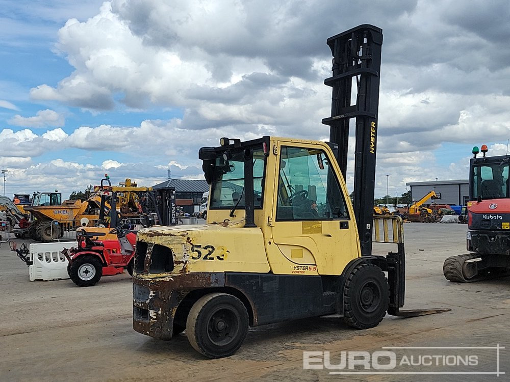 2012 Hyster H5.5FT - Villás targonca: 5 kép. 2012 Hyster H5.5FT - Villás targonca: 5 kép.