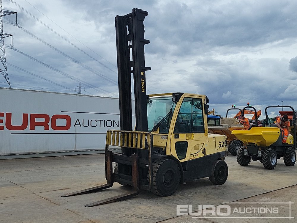 2012 Hyster H5.5FT - Villás targonca: 1 kép. 2012 Hyster H5.5FT - Villás targonca: 1 kép.
