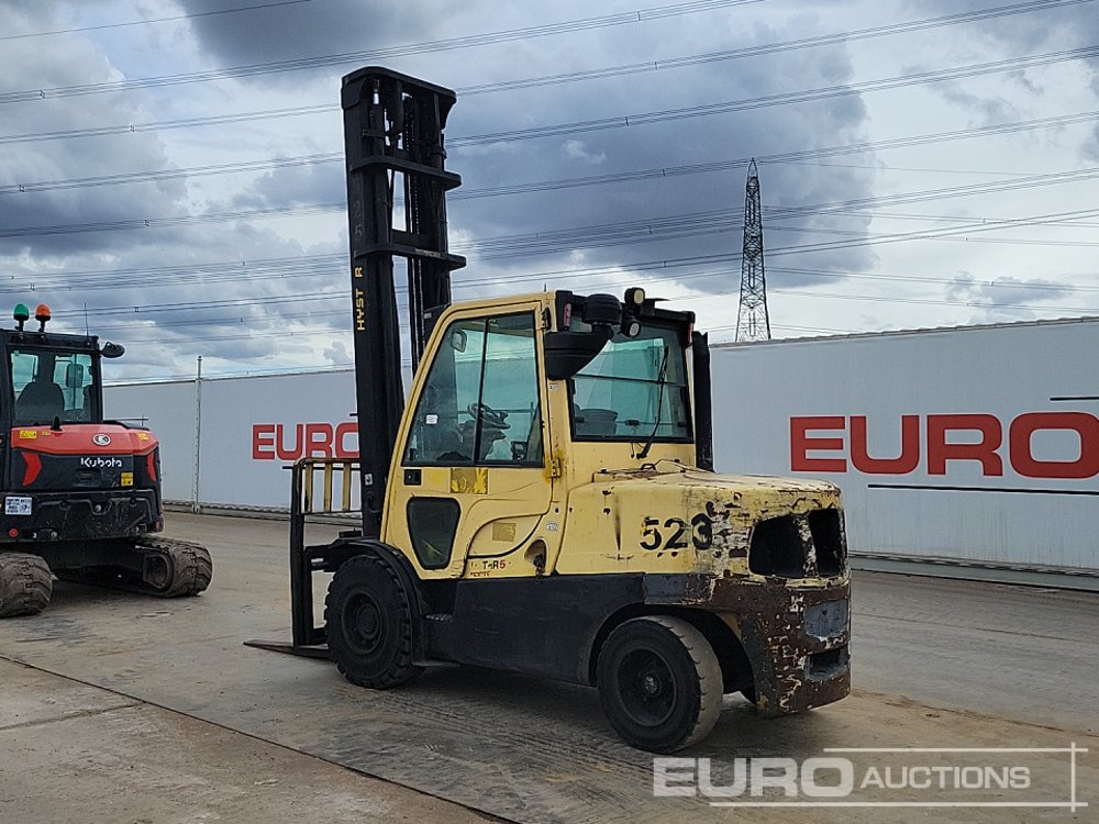 2012 Hyster H5.5FT - Villás targonca: 3 kép. 2012 Hyster H5.5FT - Villás targonca: 3 kép.