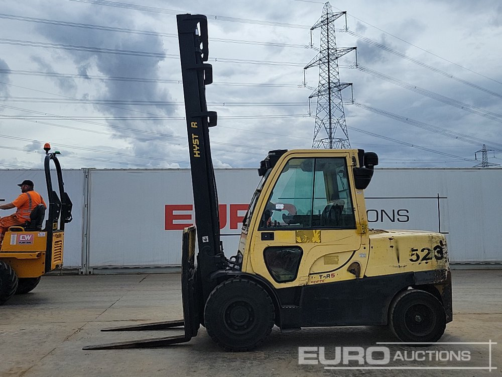 2012 Hyster H5.5FT - Villás targonca: 2 kép. 2012 Hyster H5.5FT - Villás targonca: 2 kép.