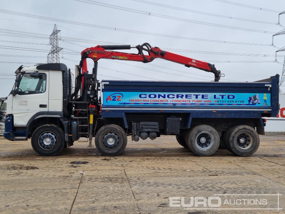 2012 Volvo FMX420 - Billenőplatós teherautó, Darus autó: 2 kép. 2012 Volvo FMX420 - Billenőplatós teherautó, Darus autó: 2 kép.