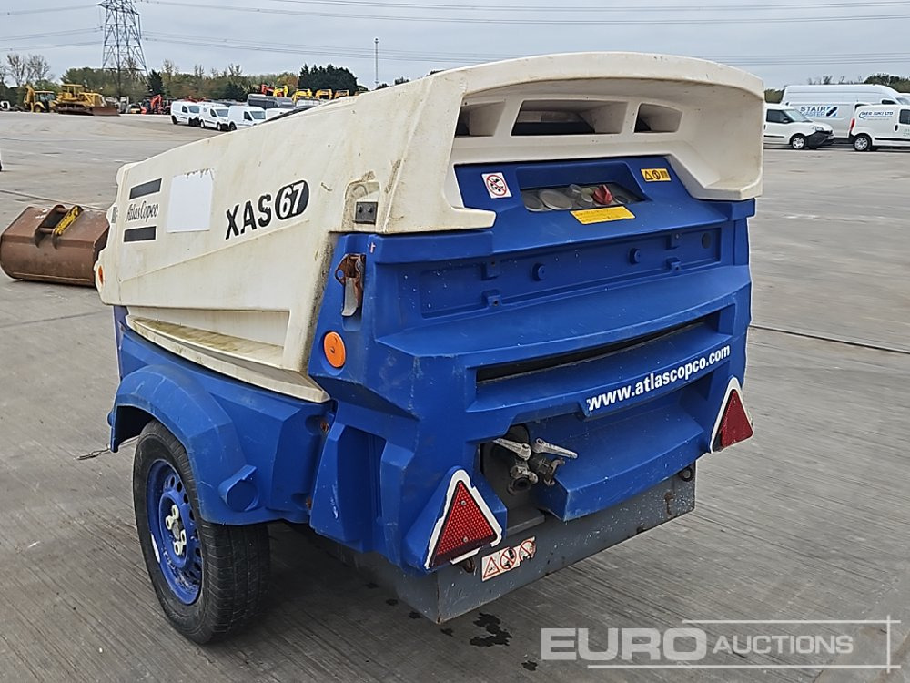2013 Atlas Copco XAS67 130CFM - Légkompresszor: 3 kép. 2013 Atlas Copco XAS67 130CFM - Légkompresszor: 3 kép.