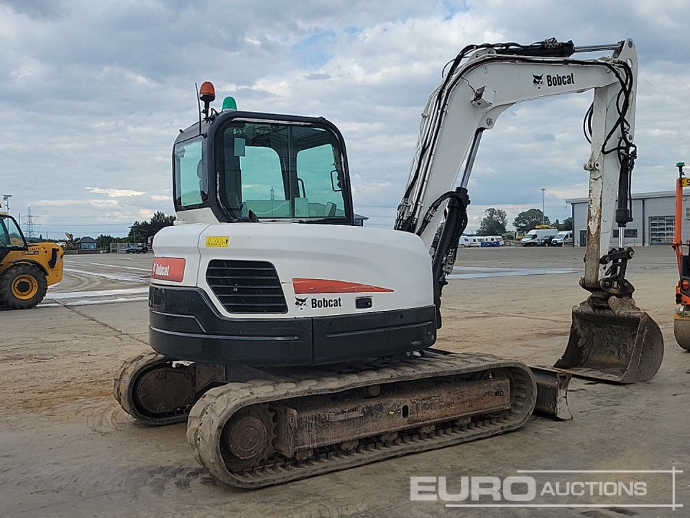 2013 Bobcat E80 - Minikotró: 5 kép. 2013 Bobcat E80 - Minikotró: 5 kép.