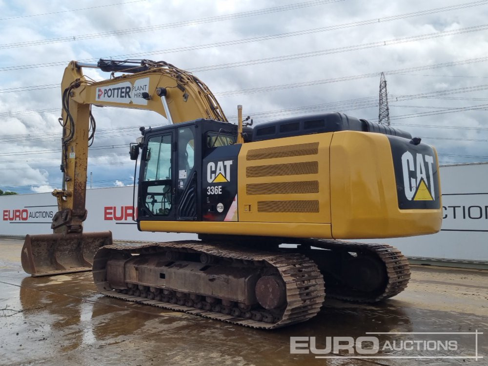 2013 CAT 336EL - Lánctalpas kotró: 3 kép. 2013 CAT 336EL - Lánctalpas kotró: 3 kép.