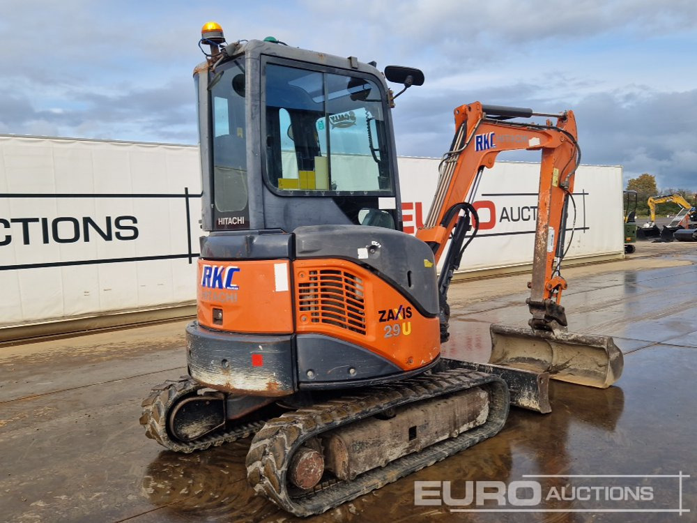 2013 Hitachi ZX29U-3 CLR - Minikotró: 5 kép. 2013 Hitachi ZX29U-3 CLR - Minikotró: 5 kép.