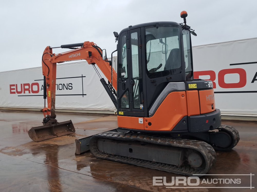 2013 Hitachi ZX52U-3 CLR - Minikotró: 3 kép. 2013 Hitachi ZX52U-3 CLR - Minikotró: 3 kép.