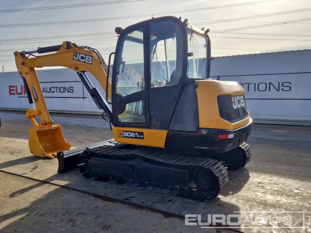 2013 JCB 8061 - Minikotró: 3 kép. 2013 JCB 8061 - Minikotró: 3 kép.