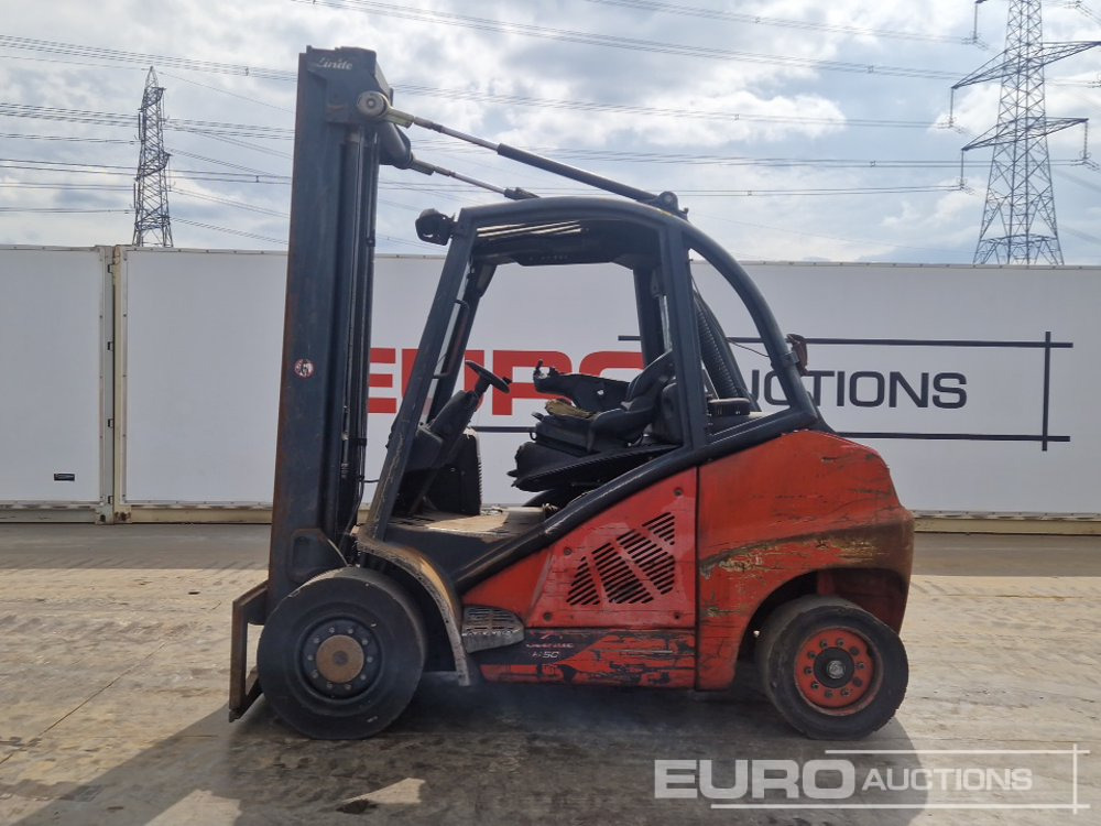 2013 Linde H50D-02 - Villás targonca: 2 kép. 2013 Linde H50D-02 - Villás targonca: 2 kép.