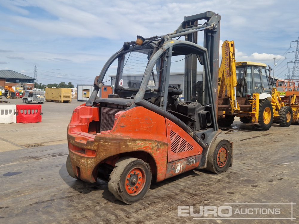 2013 Linde H50D-02 - Villás targonca: 5 kép. 2013 Linde H50D-02 - Villás targonca: 5 kép.