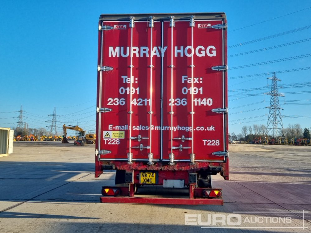 2013 SDC Tri Axle Curtainsider Trailer - Ponyvás félpótkocsi: 4 kép. 2013 SDC Tri Axle Curtainsider Trailer - Ponyvás félpótkocsi: 4 kép.