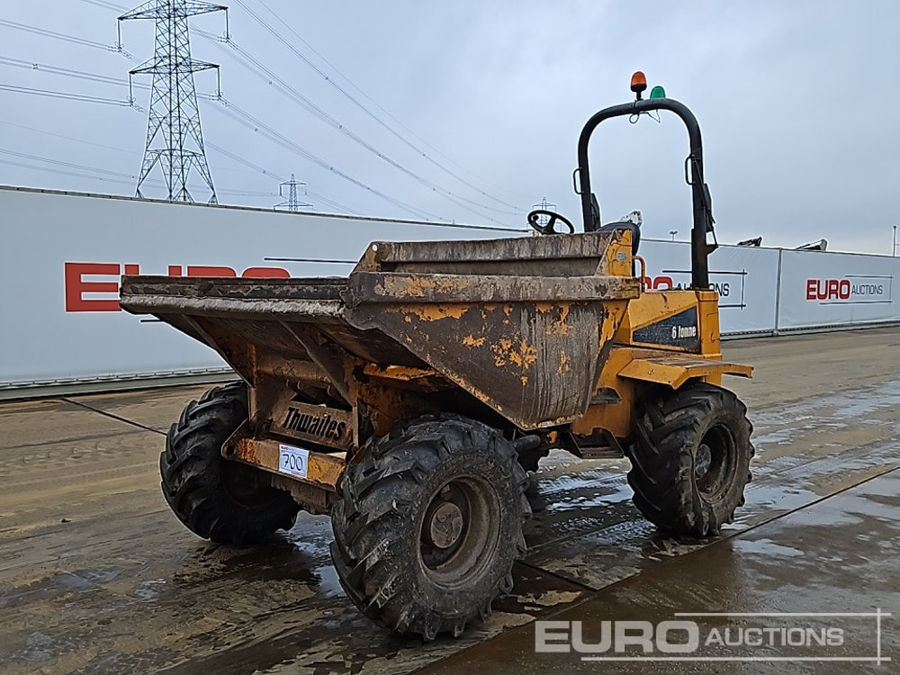 2013 Thwaites 6 Ton - Minidömper: 1 kép. 2013 Thwaites 6 Ton - Minidömper: 1 kép.